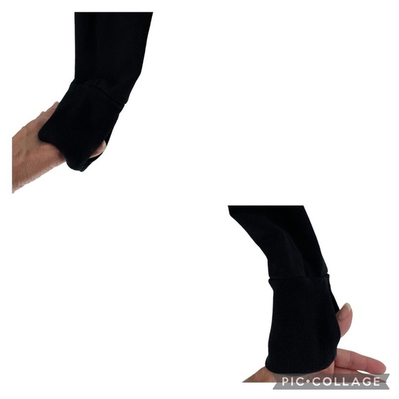 Fabletics Weston Mesh Yoke/Open Back Long Sleeve w/Thumb Holes Sweatshirt - Sz S - Picture 7 of 12